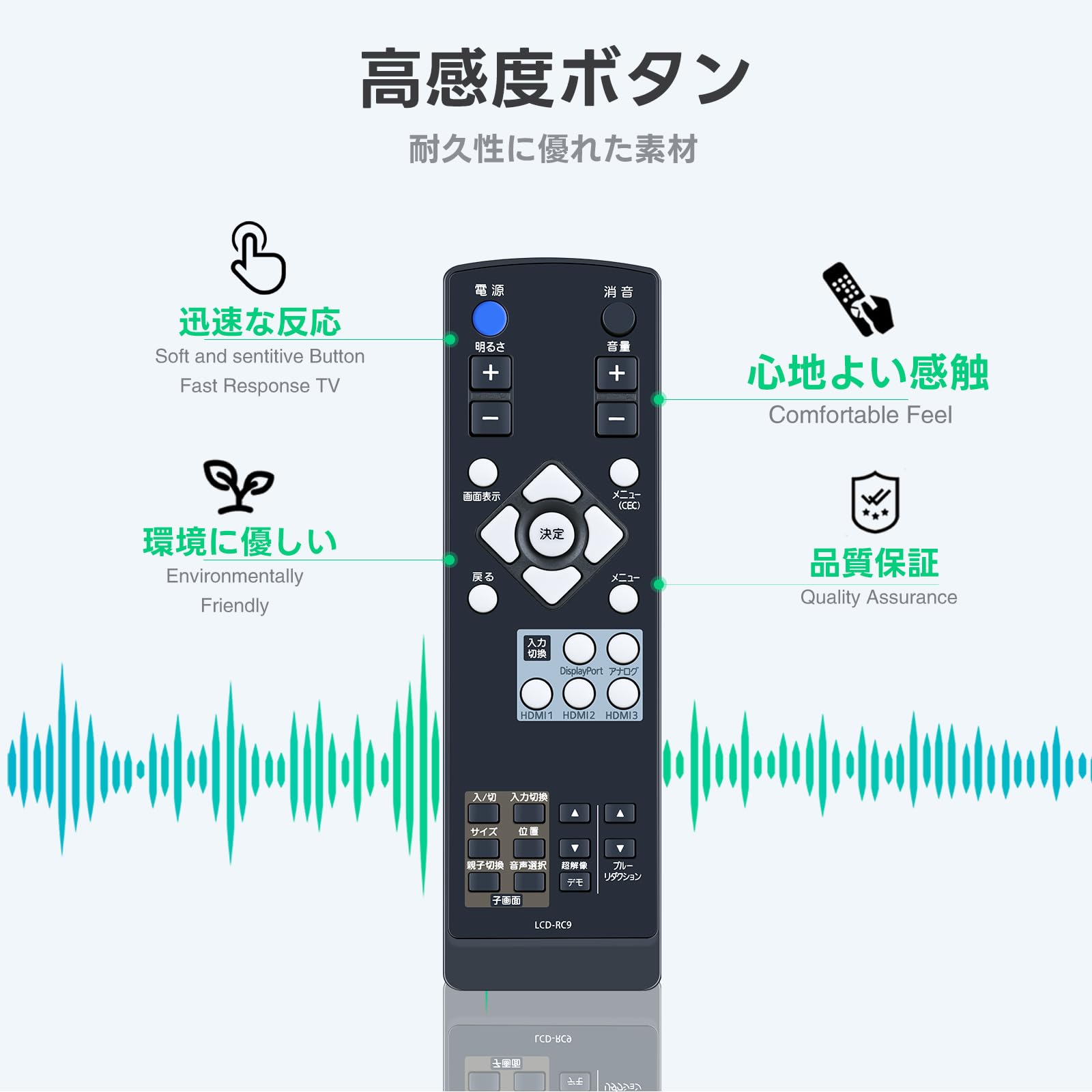 Amazon.co.jp: モニターリモコン LCD-RC9 for I-O DATA アイオーデータ